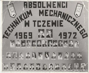 Kadra i absolwenci w latach 1969 - 1972