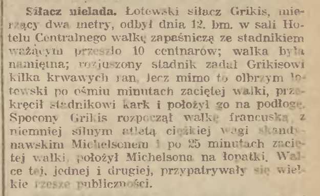Grikis.Echo Gdańskie, 1925.11.17 nr 56.jpeg