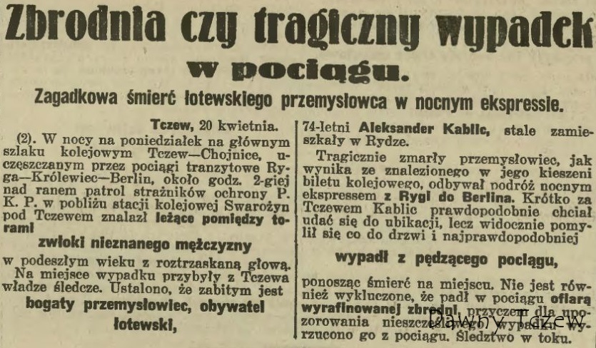 Ilustrowany Kurier Codzienny, 21.04.1938 r..jpg