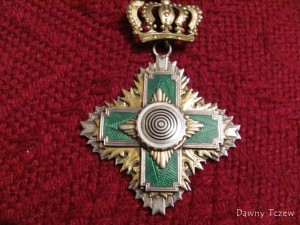 5799427651 all Przepięknej urody medal Króla Kurkowego Bractwa Strzeleckiego w Tczewie z 1939r. srebrosrebro złocone...jpg