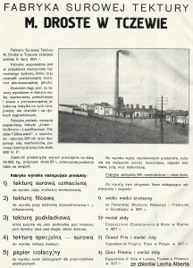 reklama Tczew - M. Droste fabryka tektury (1929).jpg