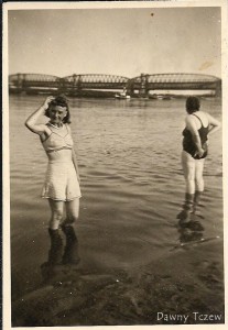 Mosty tczewskie w 1937 roku.