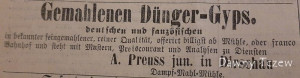 Witam <br />Znalazłem Reklamę z 1890 roku dotyczącego młyna