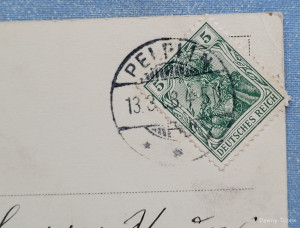 Pommern - AK 1903 - Pelplin - Totalansicht mit Bahnschienen (4).jpg