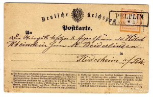 DR-Brustschild 14 auf Karte aus PELPLIN nach Rüdesheim.jpg