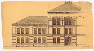 Realschule, Dirschau Vorskizze Aufriss.jpg