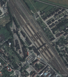Zdjęcie lotnicze z 16 sierpnia 1997 r.